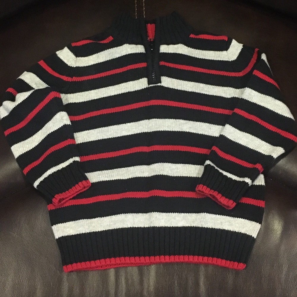 NWT Boys Green Dog Sweater